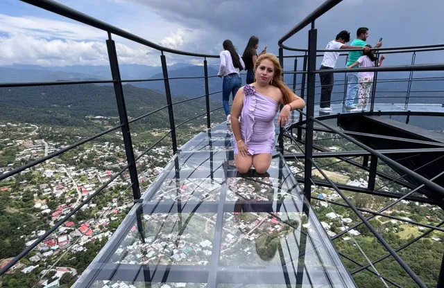 Glass Viewpoint (Ixtlán) & Mountain Villages (Northern Sierra)